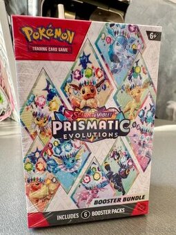 POKÉMON TCG: SV8.5 PRISMATIC EVOLUTIONS - BOOSTER BUNDLE