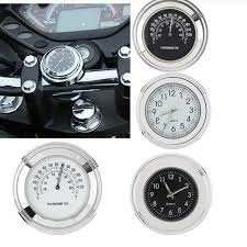 Hodiny plus teplomer na moto
