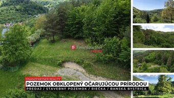 Stavebný pozemok 2451 m², Riečka, Banská Bystrica