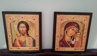Ježiš a Panna Mária,ikona pár