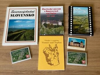 Mix kníh o okolí Vranova nad Topľou