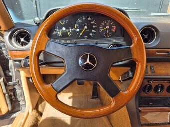 Drevený volant Mercedes W123