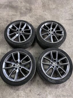 Alu disky originál škoda r18 5x112 Gemini