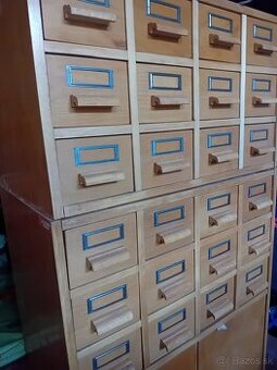 Registračka, vintage ,šuflíkový regál