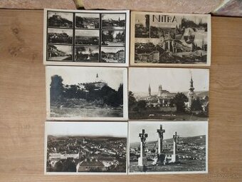 pohľadnice Nitra. Ružomberok, Vrútky, Nové Zámky