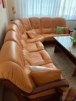 Kožená sedacia súprava