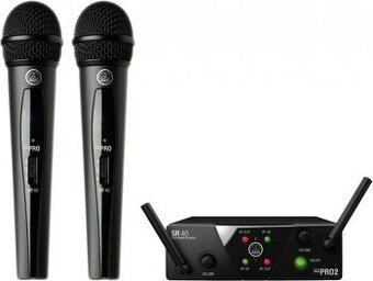 AKG VOCAL SR40 Dual PRO BEZDROTOVÉ MIKROFONÝ 2ks