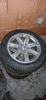 Predám disky 5x112 R16 celoročné pneu
