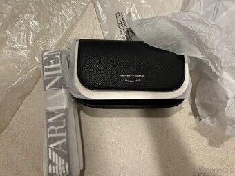 Emporio Armani kabelka crossbody modrá - 1