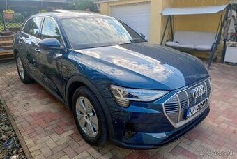 e-tron 230kw 4x4 elektrické SUV 71kWh 75000km