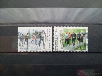 Poštové známky č.638 - Švédsko - šport