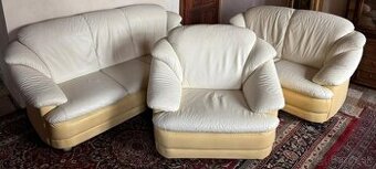 Kožená sedací souprava 3+2+1,5840