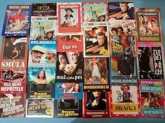 Orig.200 DVD komedie v kartonu od 0.5 eura (v češtině ;o)