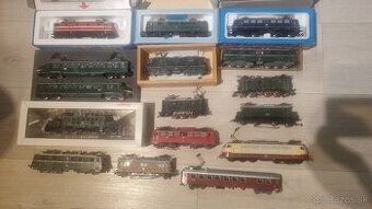 Lokomotívy, vagóny, kolajivo a výhybky Marklin H0