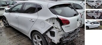 KIA CEED 1.6 GDi 2014 predám DVERE, SPÄTNÉ ZRKADLO SO SMEROV