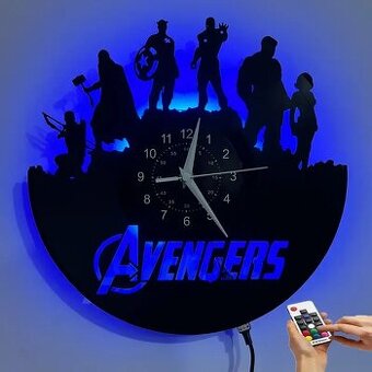 Nastenne hodiny Avengers / Pan Prstenov/ Minnie mouse