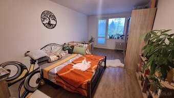 Veľký 2 izbový byt na Záhonku s balkónom, zariadený