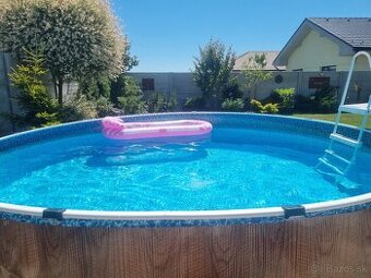 Bazén Azuro drevo 3,6m + prislušenstvo