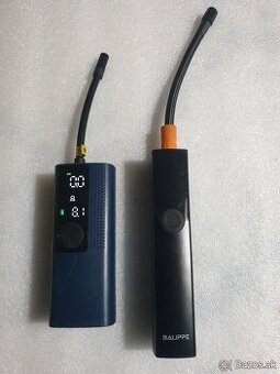 Predam kompresor a predne a zadne svetla na bicykel.