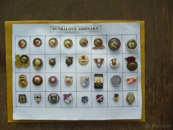 Zahraničné futbalové odznaky