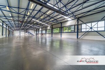 VÝROBNO - SKLADOVACIA HALA, POZEMOK 2920 M2, UL. JILEMINCKÉH