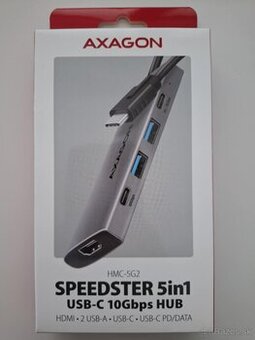 Axagon HMC-5G2 USB-C - uplne novy / neotovreny