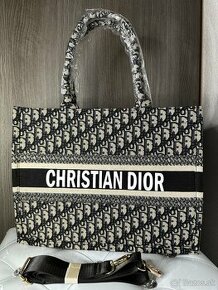 Christian Dior plážová taška čierna