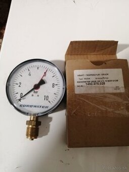 Manometer rôzne, nepoužité.