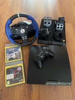 🎮 Playstation 3 (Sony PS3) + logitech simulator