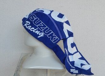 Suzuki šatka na hlavu modrá