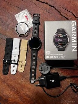 Garmin Forerunner 965 Black / Powder Gray