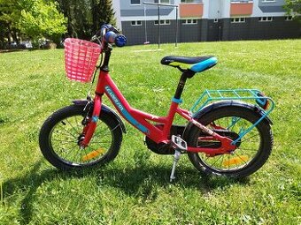 Detský bicykel 16" červený
