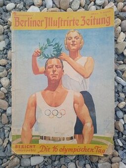 Olympiáda 1936 v Berlíne originálny starý časopis