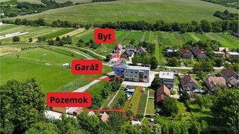 3- izbový byt s pozemkom a garážou - MIkušovce - 3D vir