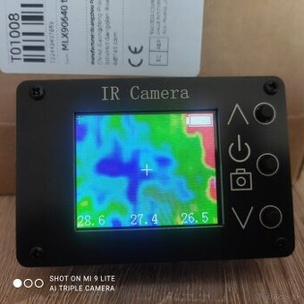 Predám  novú 24 x32-pixelovú digitálnu infračervenú kameru