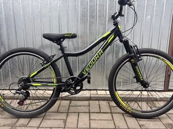 Detský bicykel Vedora Madspeed 24” čierno-žlté