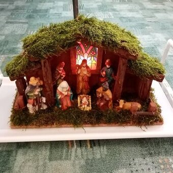 Betlehém vianočný svietiaci