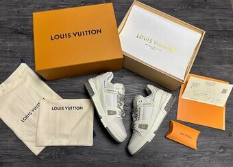 Louis Vuitton tenisky Grey komplet balenie