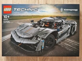 Lego Technic 42173 Sivé hyperauto Koenigsegg Jesko Absolut