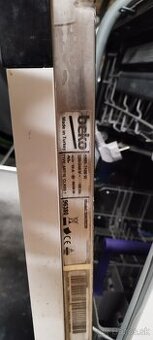 Beko vstavaná umývačka riadu 60cm.
