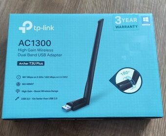 Wi-Fi adaptér TP-Link Archer T3U Plus (Archer T3U Plus)