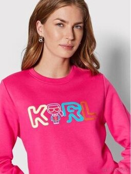 KARL LAGERFELD original nadherna, kvaltina mikina L/XL