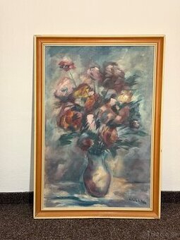 Obraz vázy s kvetmi - 1