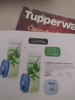 Tupperware misky, nádoby na vodu, olejničky, poháre