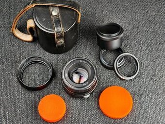 HELIOS 44M-4 58mm f2 M42 KMZ TOP + příslušenství
