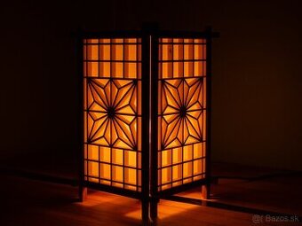 Handmade Kumiko lampa – ručne vyrobená lampa