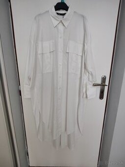 Košeľové šaty Zara veľkosť M