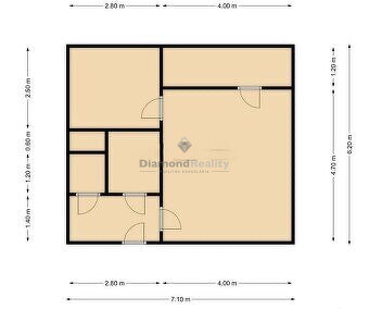 Na predaj 1 izbový byt, Sídlisko Ťahanovce, Sofijská ul.