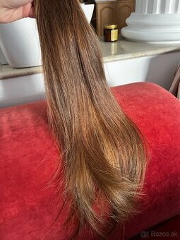 Slovanské živé vlasy 50cm - LUX kvalita