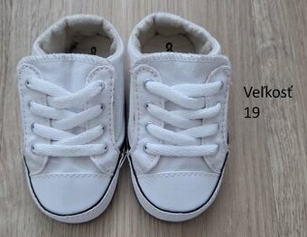 Detské topánky 0-2r, viac druhov a veľkostí.